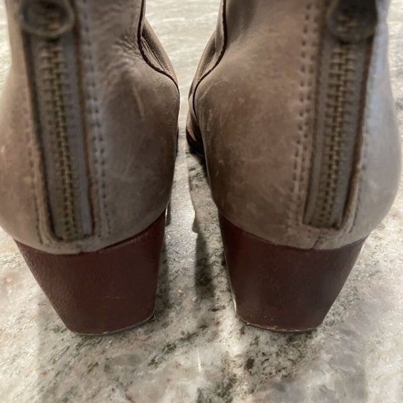 Kork-Ease Kissel Boots Size 9.5 Leather Square Toe Block Heel Western Ranch - Picture 7 of 10